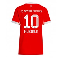 Bayern Munich Jamal Musiala #10 Koszulka Podstawowa damskie 2025-26 Krótki Rękaw